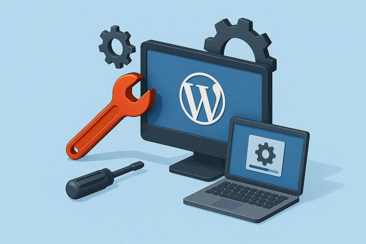 Webseiten-Wartung für WordPress Webseiten