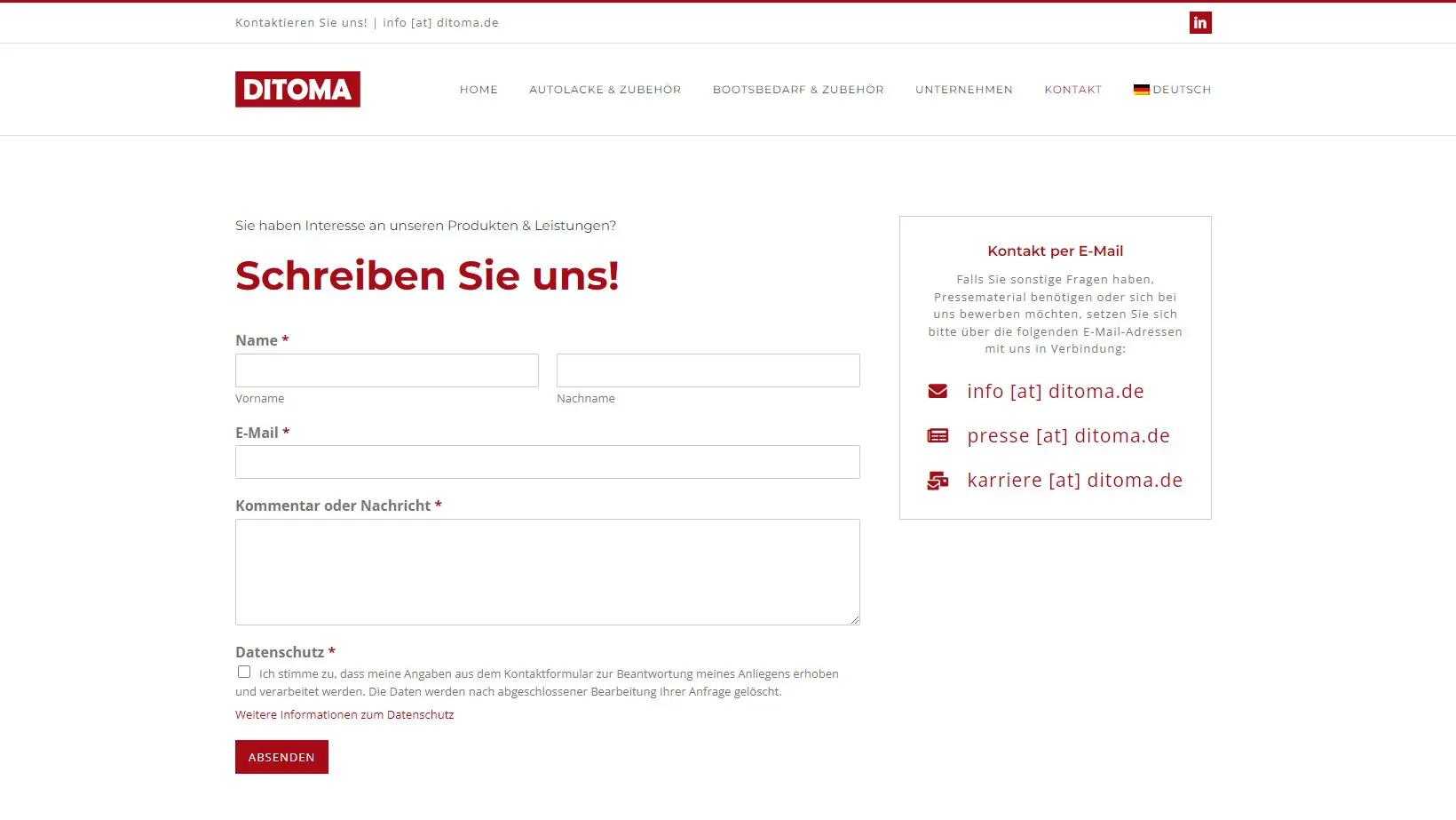 Referenz Ditoma GmbH